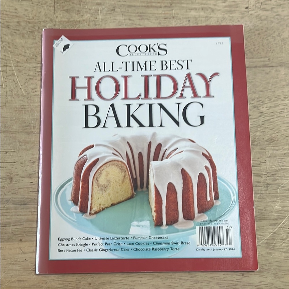 Cook's Illustrated All Time Best Holiday Baking 2013